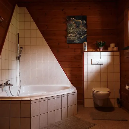Holzblockhaus, Eifel Oberkail