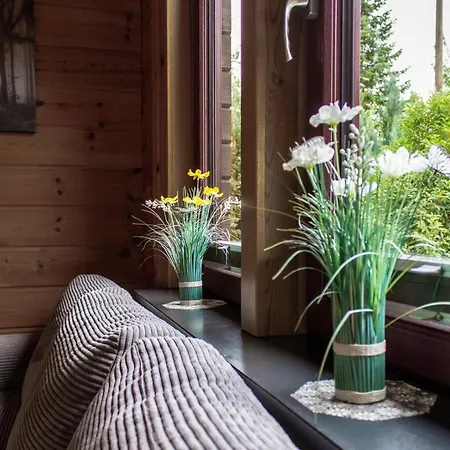 Holzblockhaus, Eifel *