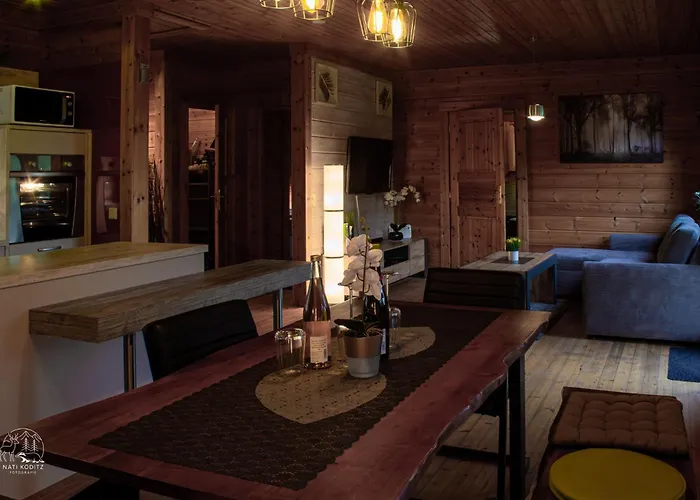 Holzblockhaus, Eifel *